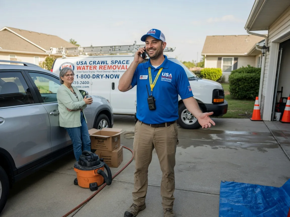Crawl Space Water Removal Castell, TX FAQs